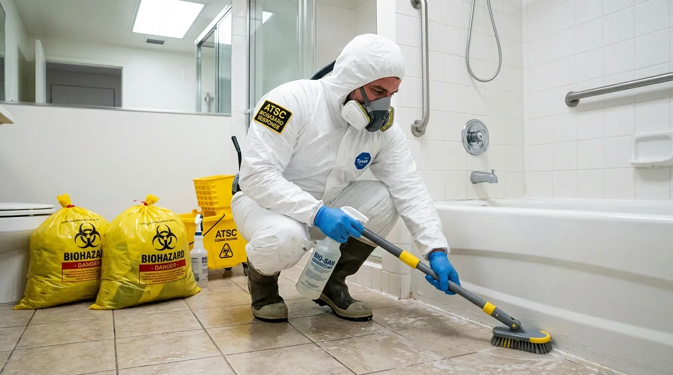 Decontamination equipment deployed for Blood Cleanup in Santaquin